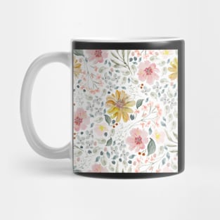 Mia fleur Watercolor florals Mug